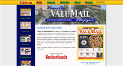 Desktop Screenshot of kcvalumail.com