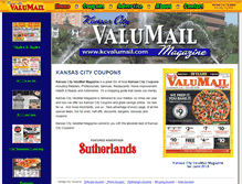 Tablet Screenshot of kcvalumail.com